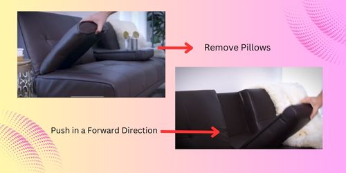 How to Lock Verfur Futon in Bed Position